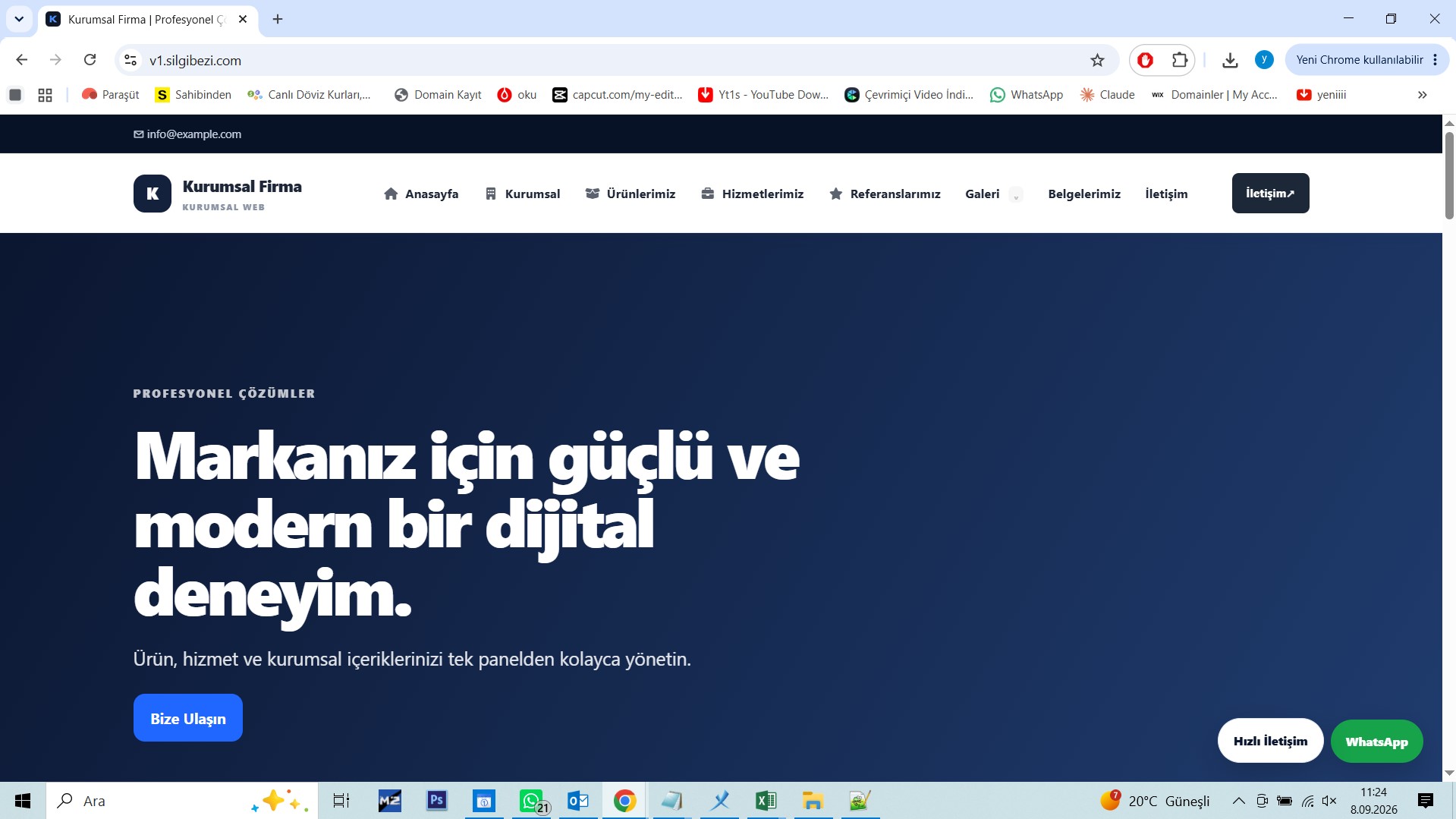 V1 Kurumsal Web Tasarım