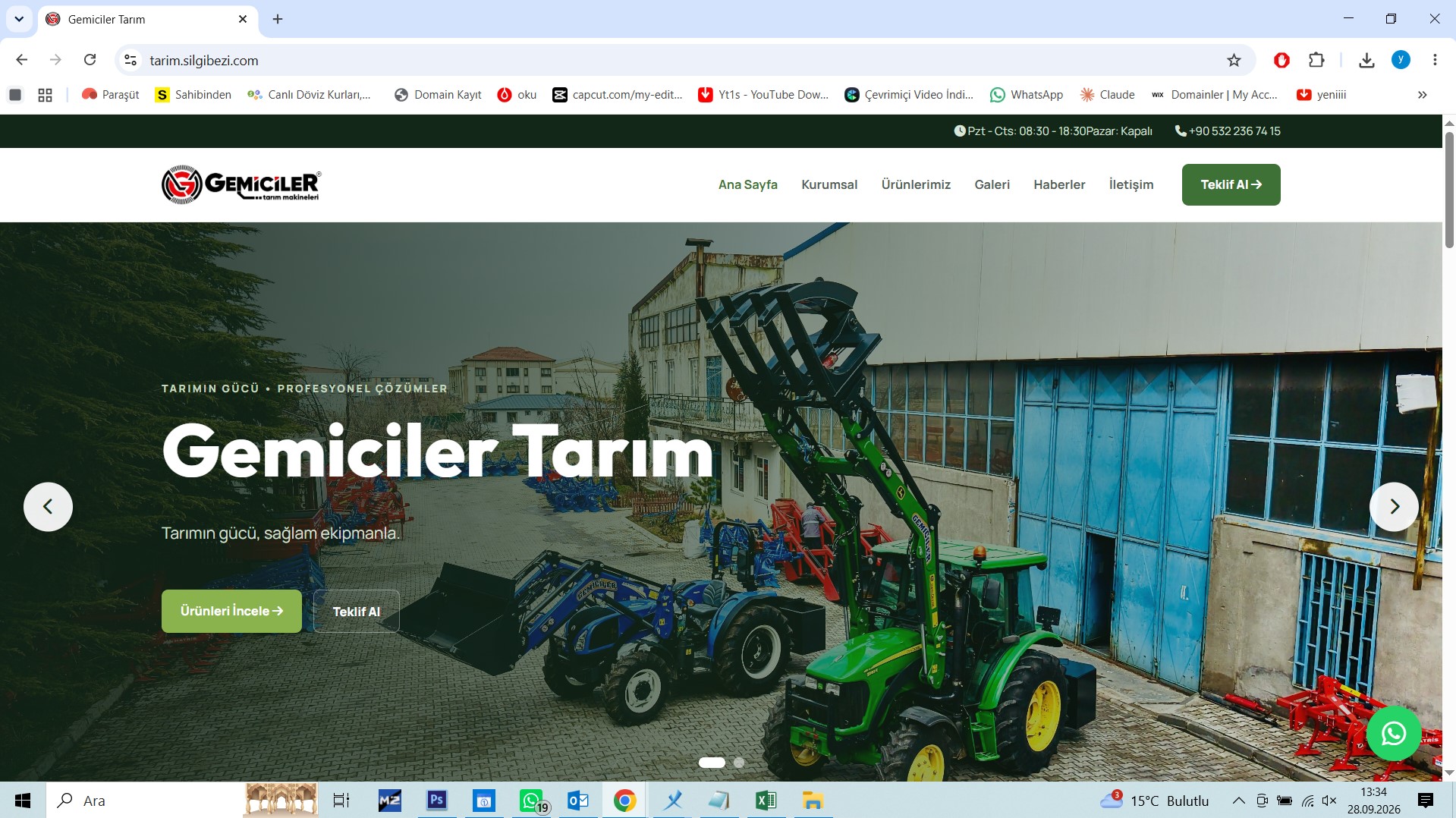 V17 Tarım Web Tasarım