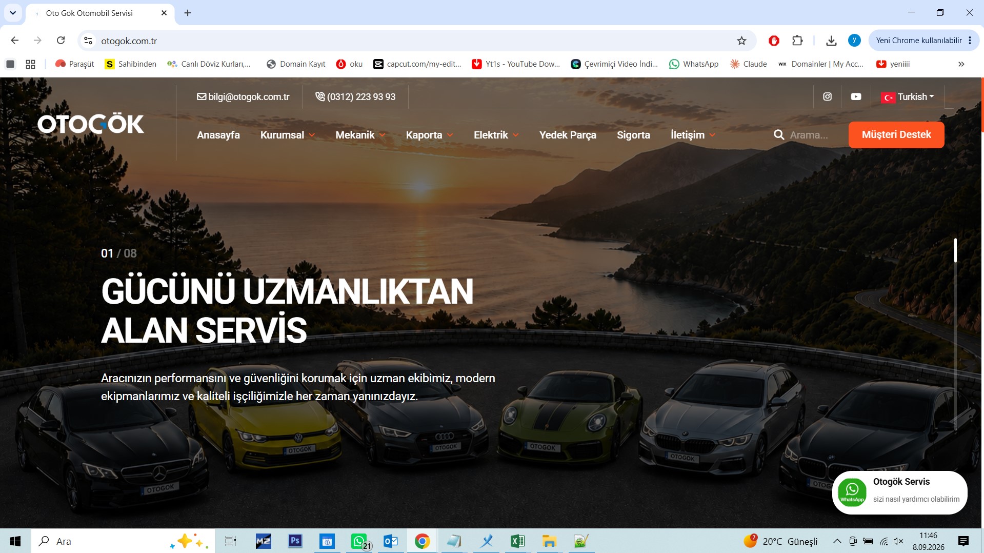 V4 Oto Servis Web Tasarım